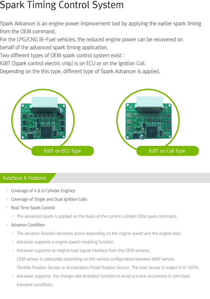 CESKOR Spark Timing Control System